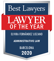 Lawyer of the Year Badge - 2020 - Administrative Law