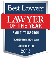 Lawyer of the Year Badge - 2015 - Transportation Law