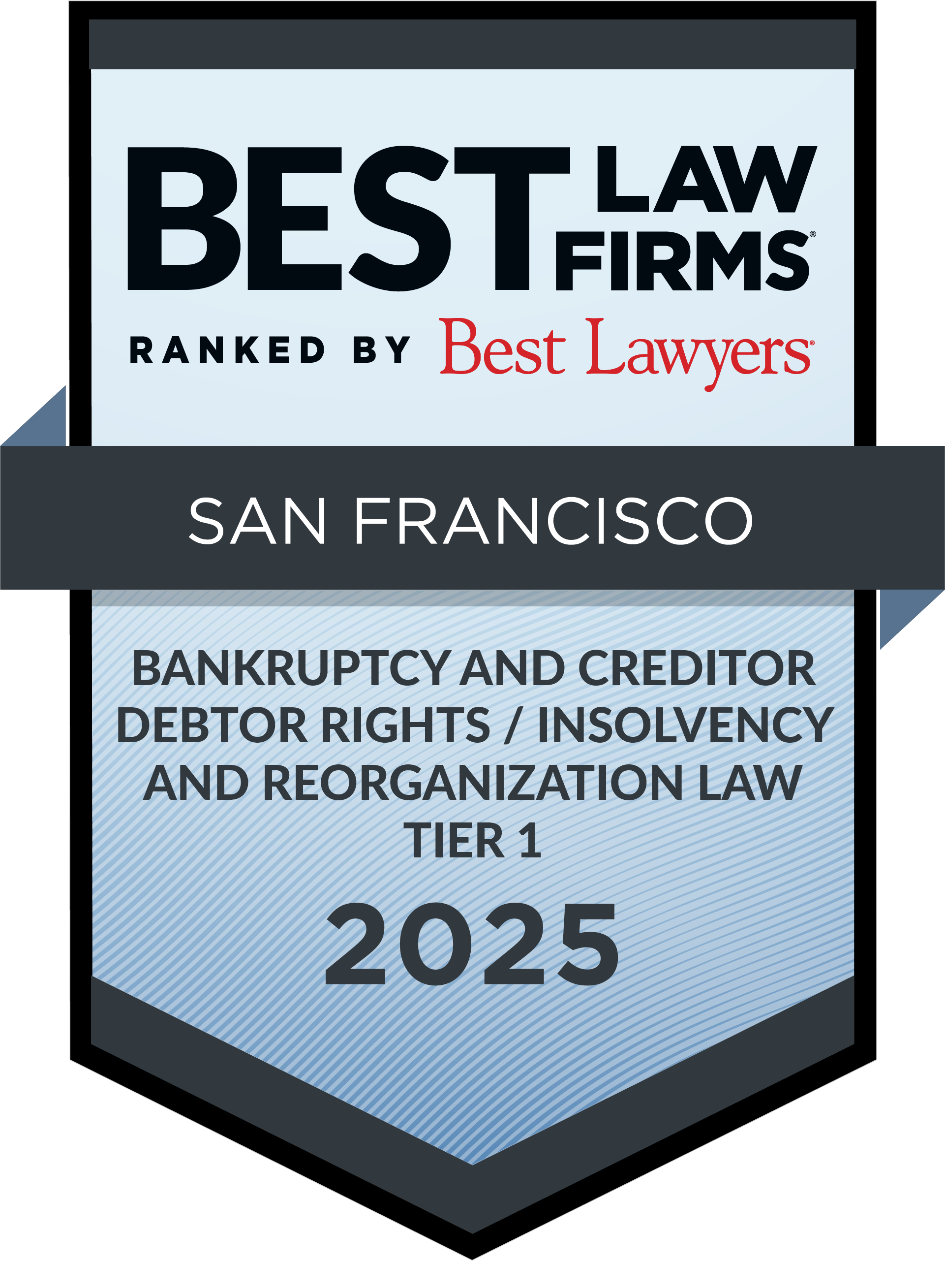 Best Law Firms - Regional Tier 1 Badge