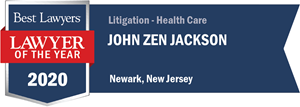 John Zen Jackson Best Lawyers Lawyer of the Year 2020