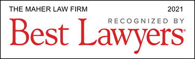 Maher Law Firm named BEST LAW FIRMS 2021
