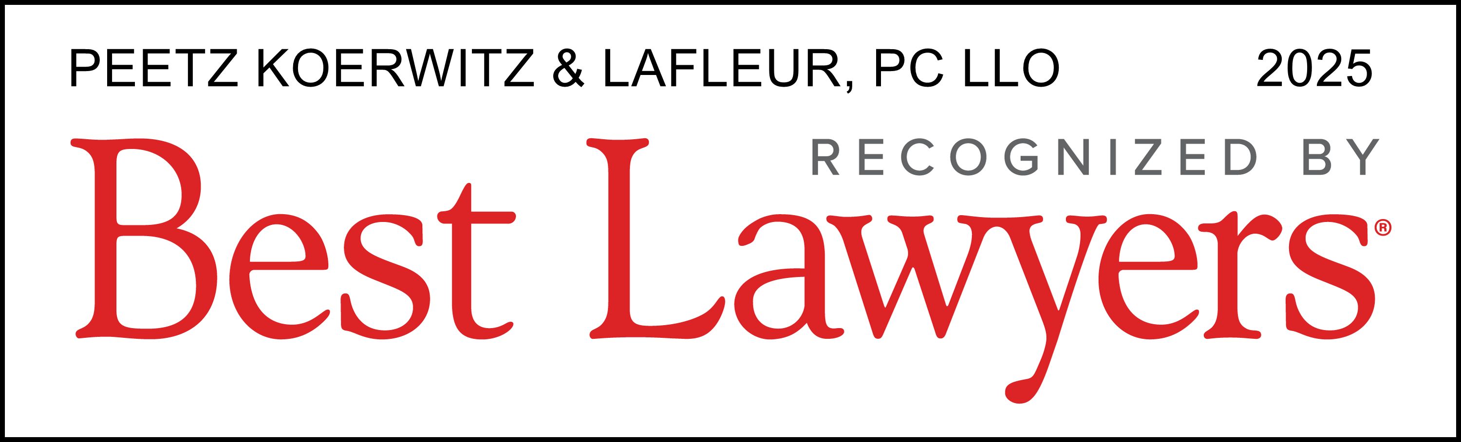 Best Lawyers - Firm Logo