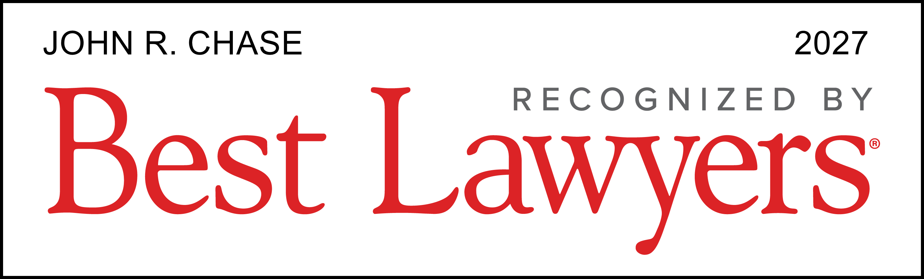 Best Lawyers Award Badge