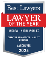 Lawyer of the Year Badge - 2025 - Director and Officer Liability Practice