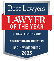 Lawyer of the Year Badge - 2025 - Arbitration and Mediation