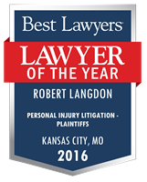 Lawyer of the Year Badge - 2016 - Personal Injury Litigation - Plaintiffs