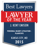 Lawyer of the Year Badge - 2015 - Personal Injury Litigation - Plaintiffs