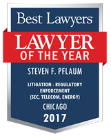 Lawyer of the Year Badge - 2017 - Litigation - Regulatory Enforcement (SEC, Telecom, Energy)