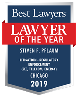 Lawyer of the Year Badge - 2019 - Litigation - Regulatory Enforcement (SEC, Telecom, Energy)