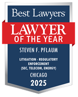 Lawyer of the Year Badge - 2025 - Litigation - Regulatory Enforcement (SEC, Telecom, Energy)