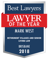Lawyer of the Year Badge - 2018 - Retirement Villages and Senior Living Law