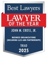 Lawyer of the Year Badge - 2025 - Business Organizations (including LLCs and Partnerships)