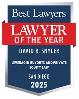 Lawyer of the Year Badge - 2025 - Leveraged Buyouts and Private Equity Law