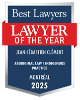 Lawyer of the Year Badge - 2025 - Aboriginal Law / Indigenous Practice