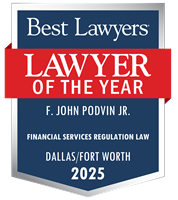 Lawyer of the Year Badge - 2025 - Financial Services Regulation Law