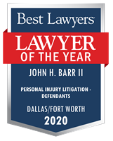 Lawyer of the Year Badge - 2020 - Personal Injury Litigation - Defendants