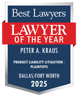 Lawyer of the Year Badge - 2025 - Product Liability Litigation - Plaintiffs