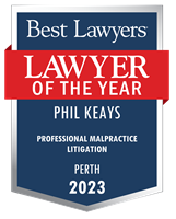 Lawyer of the Year Badge - 2023 - Professional Malpractice Litigation