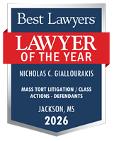 Lawyer of the Year Badge - 2026 - Mass Tort Litigation / Class Actions - Defendants
