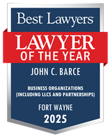 Lawyer of the Year Badge - 2025 - Business Organizations (including LLCs and Partnerships)