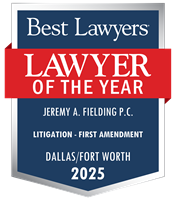 Lawyer of the Year Badge - 2025 - Litigation - First Amendment