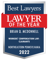 Lawyer of the Year Badge - 2022 - Workers' Compensation Law - Claimants