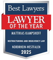 Lawyer of the Year Badge - 2025 - Restructuring and Insolvency Law