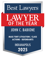 Lawyer of the Year Badge - 2025 - Mass Tort Litigation / Class Actions - Defendants