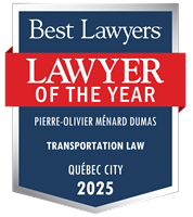 Lawyer of the Year Badge - 2025 - Transportation Law