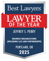 Lawyer of the Year Badge - 2025 - Business Organizations (including LLCs and Partnerships)