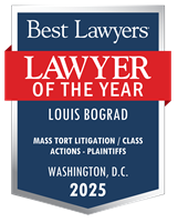 Lawyer of the Year Badge - 2025 - Mass Tort Litigation / Class Actions - Plaintiffs