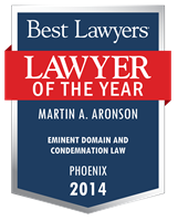 Lawyer of the Year Badge - 2014 - Eminent Domain and Condemnation Law