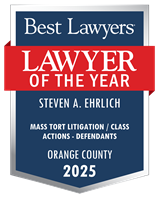 Lawyer of the Year Badge - 2025 - Mass Tort Litigation / Class Actions - Defendants