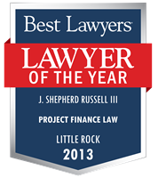Lawyer of the Year Badge - 2013 - Project Finance Law