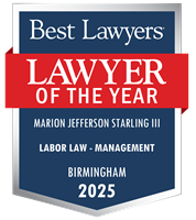 Lawyer of the Year Badge - 2025 - Labor Law - Management