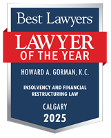 Lawyer of the Year Badge - 2025 - Insolvency and Financial Restructuring Law