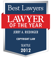 Lawyer of the Year Badge - 2012 - Copyright Law