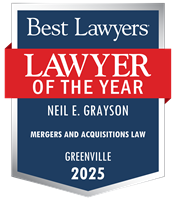 Lawyer of the Year Badge - 2025 - Mergers and Acquisitions Law