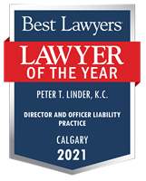 Lawyer of the Year Badge - 2021 - Director and Officer Liability Practice