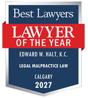 Lawyer of the Year Badge - 2027 - Legal Malpractice Law