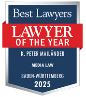 Lawyer of the Year Badge - 2025 - Media Law