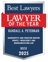 Lawyer of the Year Badge - 2025 - Bankruptcy and Creditor Debtor Rights / Insolvency and Reorganization Law