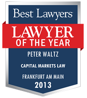 Lawyer of the Year Badge - 2013 - Capital Markets Law