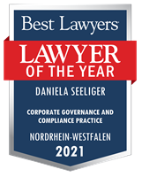 Lawyer of the Year Badge - 2021 - Corporate Governance and Compliance Practice