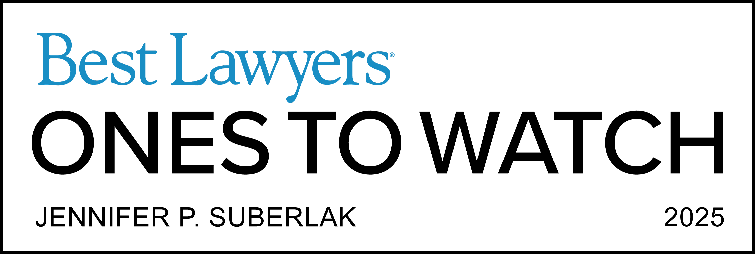 Ones To Watch - Lawyer Logo