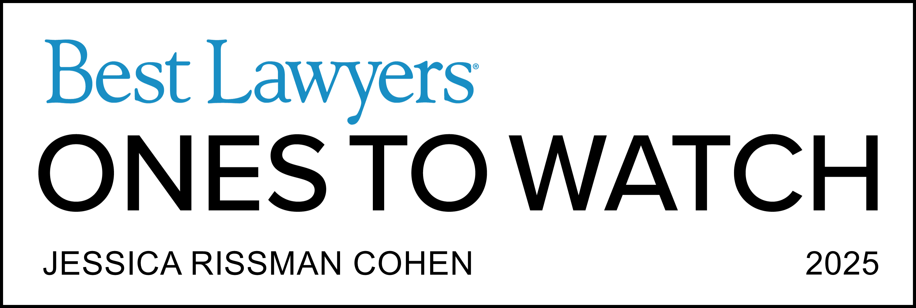 Ones To Watch - Lawyer Logo