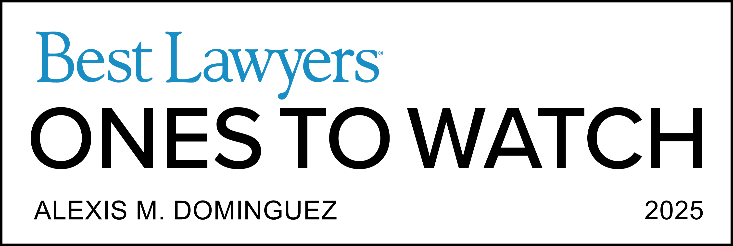 Ones To Watch - Lawyer Logo