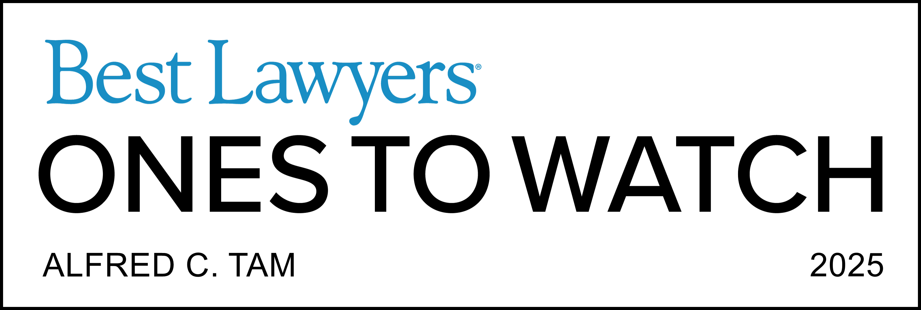 Ones To Watch - Lawyer Logo