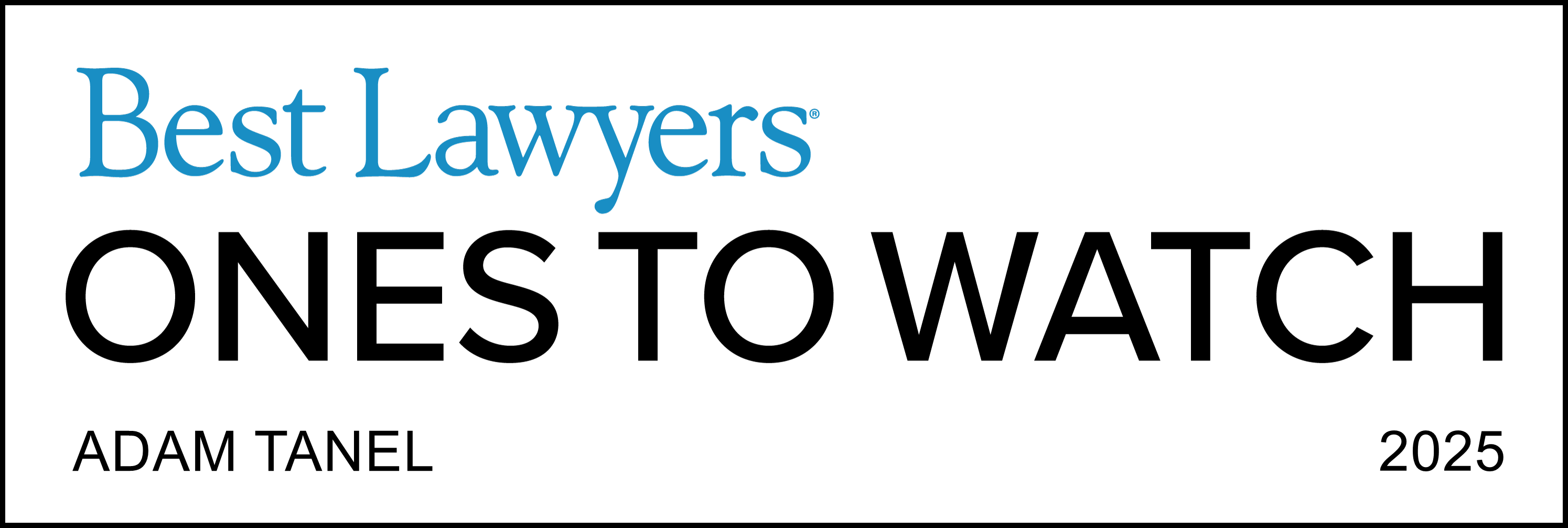 Ones To Watch - Lawyer Logo