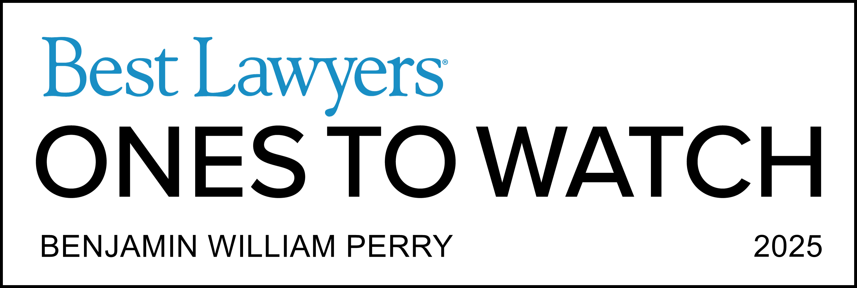 Ones To Watch - Lawyer Logo